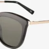 Le Specs Zonnebrillen Zonnebril Caliente Dames Zwart -TrendHaven 01e49f2e1177e914bb7dbd8d436b0349