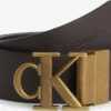Calvin Klein Jeans Klassieke Riemen Riem Heren Zwart / Wit