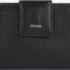 Fossil Portemonnees Portemonnee Logan Dames Zwart -TrendHaven 04c20c122b3fdbf33069a98a69a3d6d8