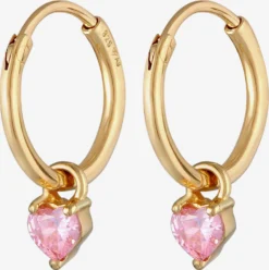 Elli Oorringen Oorbellen Herz Dames Goud