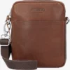Leren Tassen Schoudertas Heren Bruin -TrendHaven 07243f67c396f8da154a2df6c4f5261a