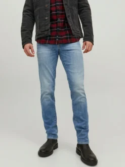Jack & Jones Jeans Slimfit Jeans Tim Davis Heren Blauw -TrendHaven 146d09ff760597a7baf4ccff29946ab0 scaled