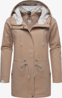 Ragwear Regenjassen Functionele Jas Urbanna Remake Dames Lichtbruin -TrendHaven 15461971768025bf4ea5632e79f14cb6 scaled