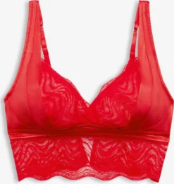 ESPRIT Bhs Zonder Beugel BH Dames Rood