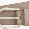 Vanzetti Leren Riemen Riem Dames Taupe