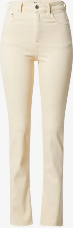 Gina Tricot Bootcut Flared Jeans Dames Geel