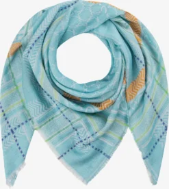 Codello Fijne Sjaals Doek Happy Heart Dames Blauw