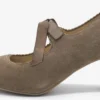Spieth & Wensky Top 100 Klederdracht Schoenen Lea Dames Taupe