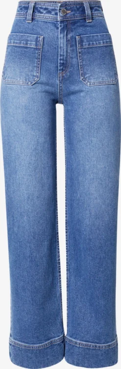 Wide Leg Wide Leg Jeans Penelope Dames Blauw