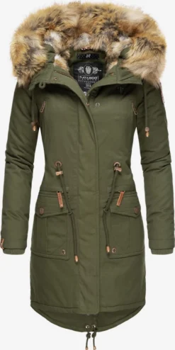 Navahoo Parkas Winterparka Rosinchen Dames Kaki