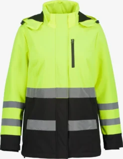 TrendHaven 14 Ulla Popken Outdoor Jassen Functionele Jas Dames Neongeel