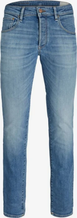 Jack & Jones Jeans Slimfit Jeans Tim Davis Heren Blauw