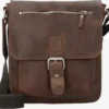 Leonhard Heyden Leren Tassen Schoudertas Salisbury Heren Bruin -TrendHaven 776c706c2b4ff80231d327b78fd0b6e5