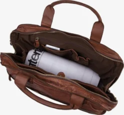 Leren Tassen Aktentas Heren Bruin -TrendHaven 97cfef9e9afaea1cb7c31cb214b8e29b