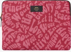 Wouf Laptoptassen Laptoptas Heren Pink