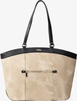 Usha Shoppers Shopper Dames Taupe / Zwart