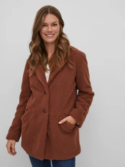 Vila Korte Mantels Wintermantel TED Dames Karamel -TrendHaven bf6d76d301c7b4c7c86a4726a023336e scaled