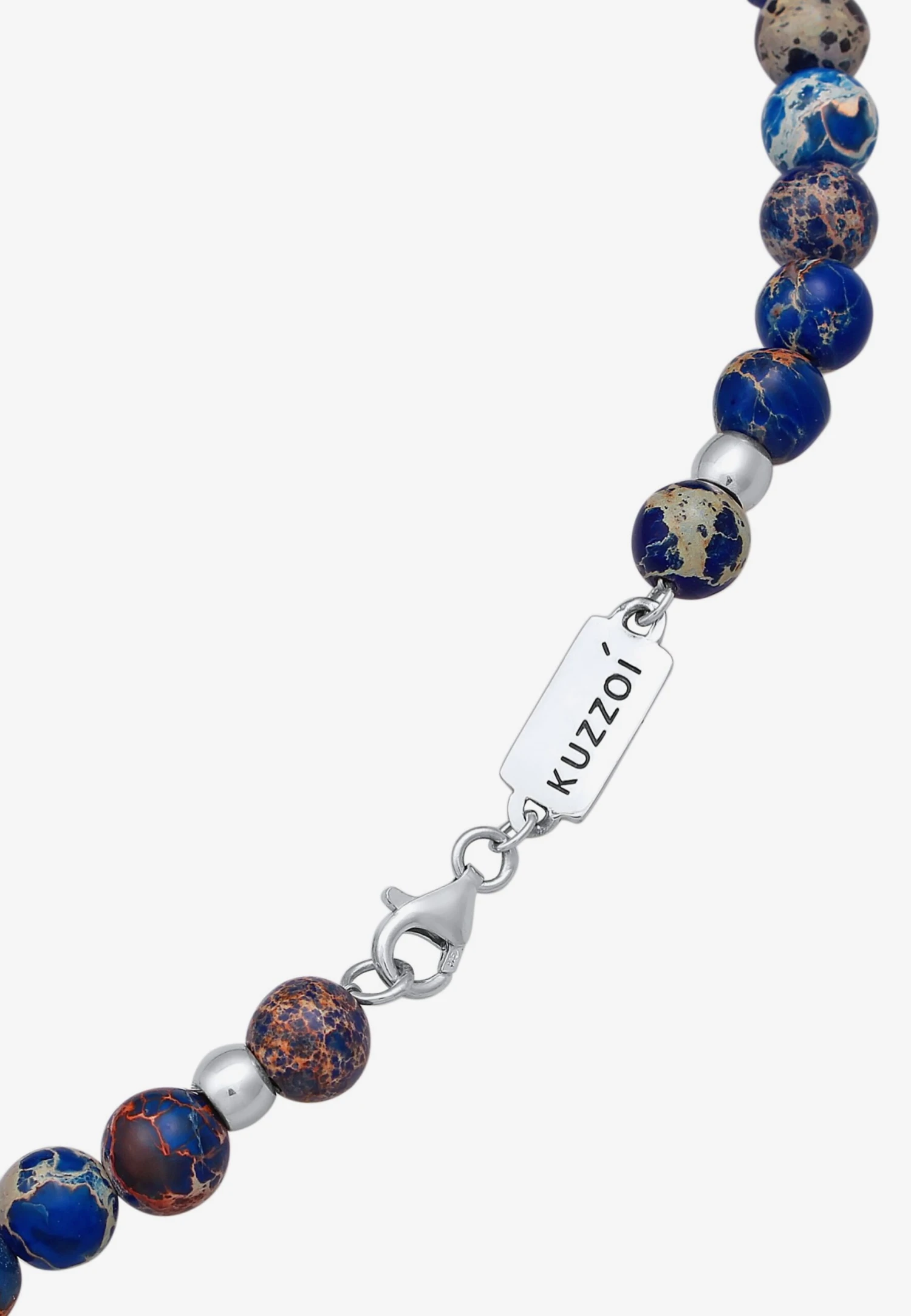 KUZZOI Kettingen Ketting Heren Donkerblauw 7 KUZZOI Kettingen Ketting Heren Donkerblauw - Afbeelding 5