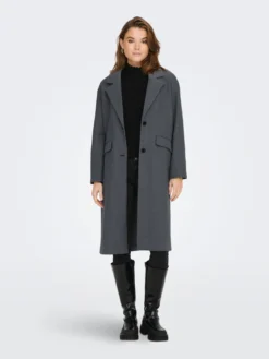 ONLY Tussenmantels Tussenmantel Malia Dames Donkergrijs -TrendHaven cd65c552419096511a927c6417cb518d scaled