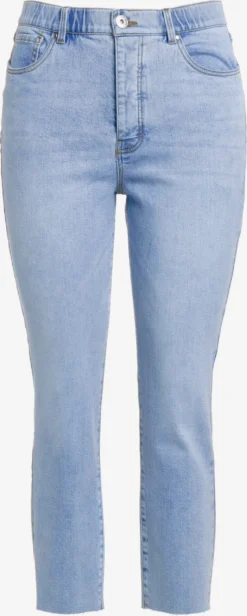 Straight Regular Jeans Dames Lichtblauw