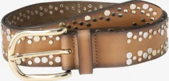 Vanzetti Leren Riemen Riem Dames Camel