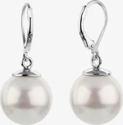 Oorhangers Oorbellen Dames Parelwit