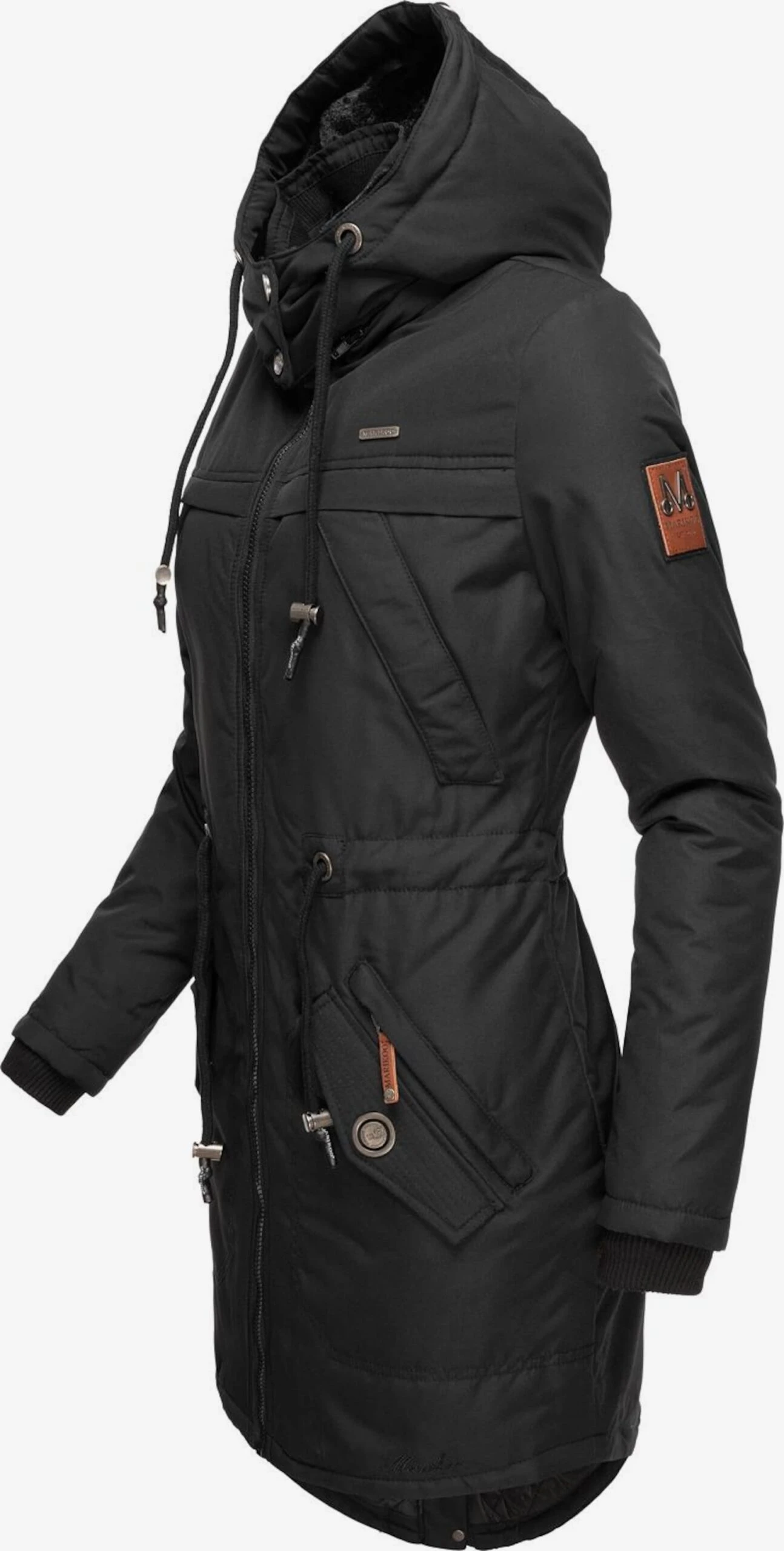 Marikoo Parkas Winterparka Kamii Dames Zwart 4 Marikoo Parkas Winterparka Kamii Dames Zwart - Afbeelding 2