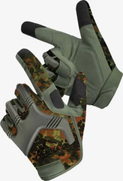 Handschoenen Vingerhandschoenen ARMY Heren Olijfgroen